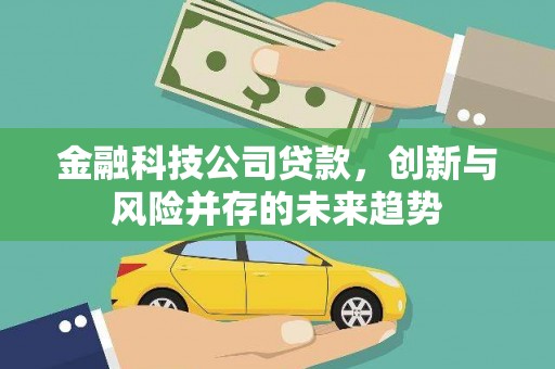 通州金融科技公司贷款，创新与风险并存的未来趋势