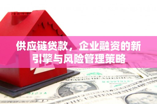 通州供应链贷款，企业融资的新引擎与风险管理策略