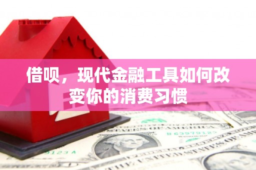 通州借呗，现代金融工具如何改变你的消费习惯