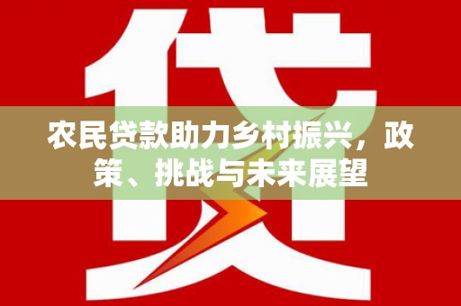 通州农民贷款助力乡村振兴，政策、挑战与未来展望