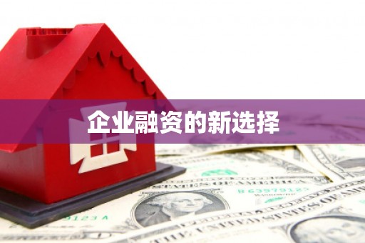 通州企业融资的新选择