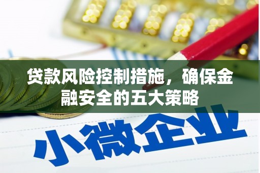 通州贷款风险控制措施，确保金融安全的五大策略