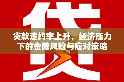 通州贷款违约率上升，经济压力下的金融风险与应对策略